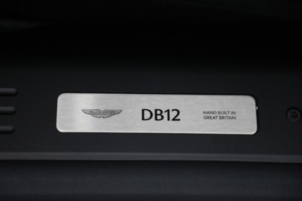 New 2024 Aston Martin DB12 V8 for sale $320,100 at Rolls-Royce Motor Cars Greenwich in Greenwich CT 06830 18