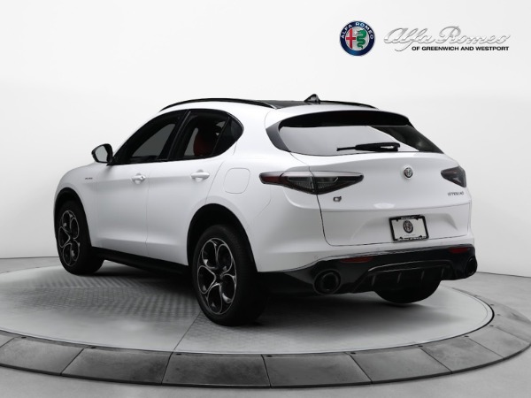 New 2024 Alfa Romeo Stelvio Veloce for sale $57,395 at Rolls-Royce Motor Cars Greenwich in Greenwich CT 06830 8