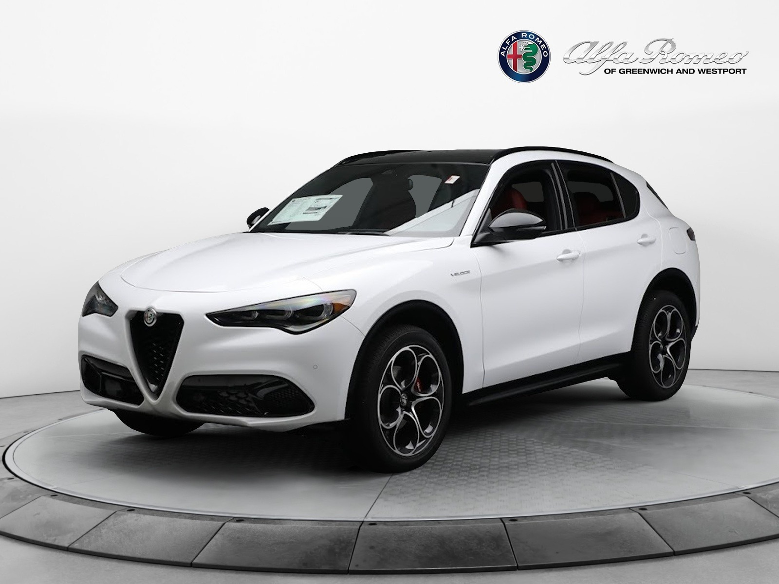 New 2024 Alfa Romeo Stelvio Veloce for sale Sold at Rolls-Royce Motor Cars Greenwich in Greenwich CT 06830 1