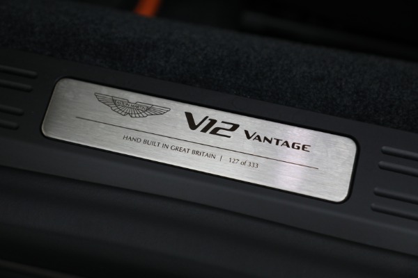 Used 2023 Aston Martin Vantage V12 for sale Sold at Rolls-Royce Motor Cars Greenwich in Greenwich CT 06830 23
