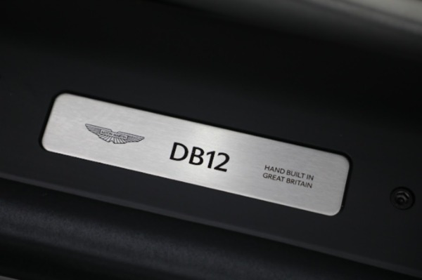 New 2024 Aston Martin DB12 V8 for sale Sold at Rolls-Royce Motor Cars Greenwich in Greenwich CT 06830 19