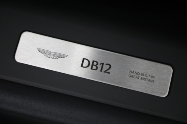 New 2024 Aston Martin DB12 V8 for sale $295,800 at Rolls-Royce Motor Cars Greenwich in Greenwich CT 06830 22