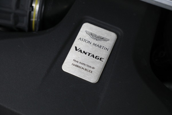 Used 2020 Aston Martin Vantage for sale Sold at Rolls-Royce Motor Cars Greenwich in Greenwich CT 06830 27