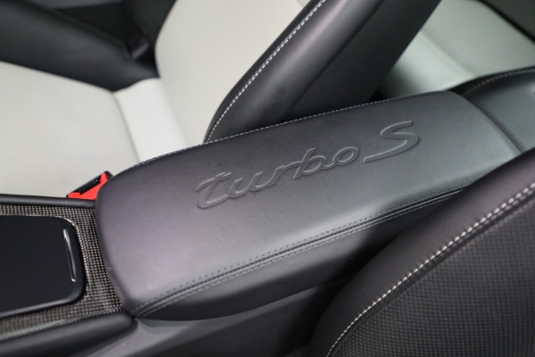 Used 2019 Porsche 911 Turbo S for sale Sold at Rolls-Royce Motor Cars Greenwich in Greenwich CT 06830 28