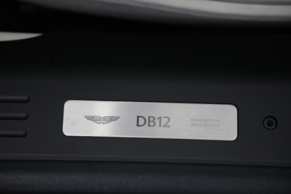 Used 2024 Aston Martin DB12 Volante for sale Call for price at Rolls-Royce Motor Cars Greenwich in Greenwich CT 06830 25