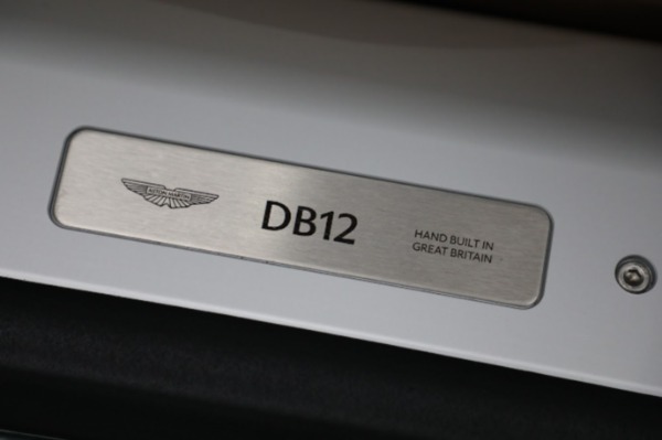 New 2024 Aston Martin DB12 V8 for sale $296,300 at Rolls-Royce Motor Cars Greenwich in Greenwich CT 06830 20