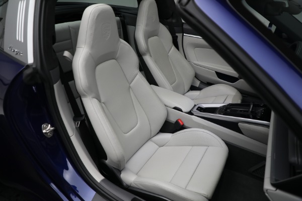 Used 2021 Porsche 911 Targa 4S for sale Sold at Rolls-Royce Motor Cars Greenwich in Greenwich CT 06830 25