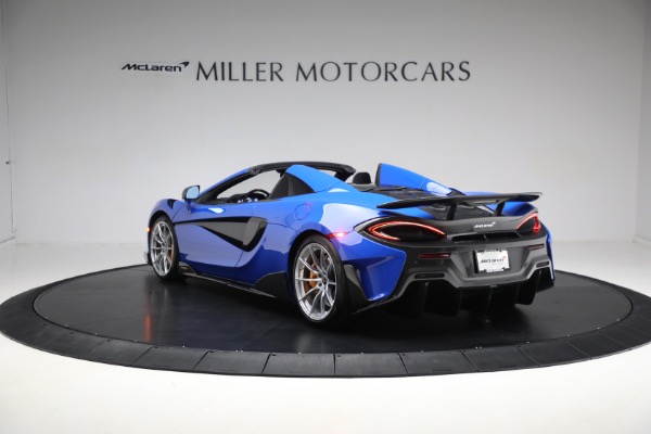 Used 2020 McLaren 600LT Spider for sale Sold at Rolls-Royce Motor Cars Greenwich in Greenwich CT 06830 5