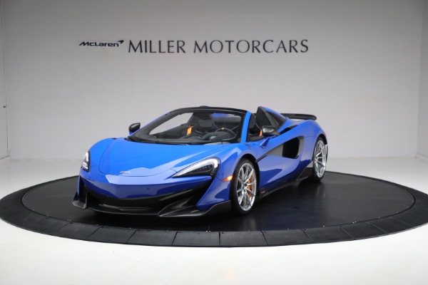 Used 2020 McLaren 600LT Spider for sale $229,900 at Rolls-Royce Motor Cars Greenwich in Greenwich CT 06830 1