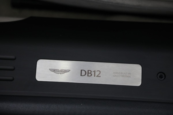 New 2024 Aston Martin DB12 Volante for sale Sold at Rolls-Royce Motor Cars Greenwich in Greenwich CT 06830 27