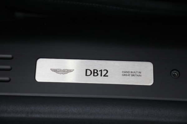 New 2024 Aston Martin DB12 V8 for sale $280,700 at Rolls-Royce Motor Cars Greenwich in Greenwich CT 06830 21