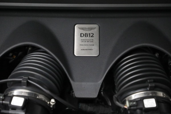 New 2024 Aston Martin DB12 V8 for sale $280,700 at Rolls-Royce Motor Cars Greenwich in Greenwich CT 06830 28