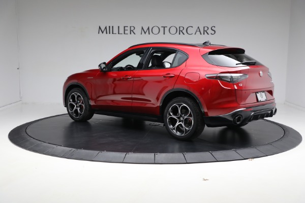 New 2024 Alfa Romeo Stelvio Veloce for sale $58,420 at Rolls-Royce Motor Cars Greenwich in Greenwich CT 06830 8