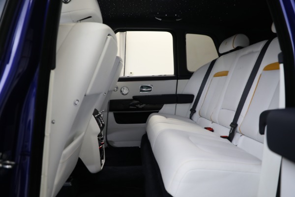 Used 2023 Rolls-Royce Black Badge Cullinan for sale Sold at Rolls-Royce Motor Cars Greenwich in Greenwich CT 06830 22