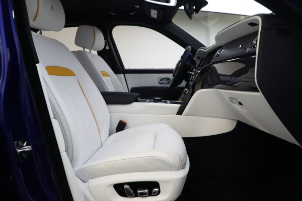 Used 2023 Rolls-Royce Black Badge Cullinan for sale Sold at Rolls-Royce Motor Cars Greenwich in Greenwich CT 06830 27
