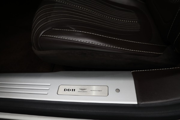 Used 2018 Aston Martin DB11 V8 for sale Sold at Rolls-Royce Motor Cars Greenwich in Greenwich CT 06830 19