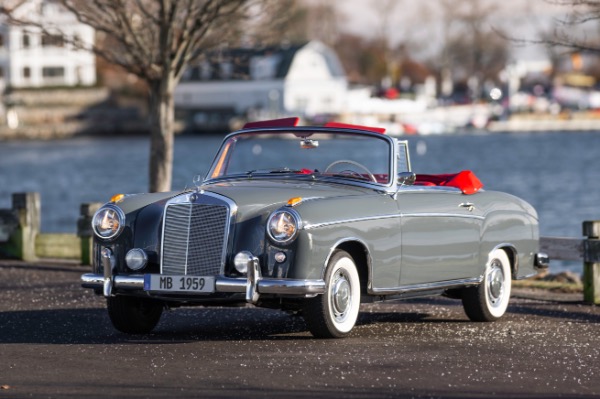 Used 1959 Mercedes-Benz 220 S Ponton Cabriolet for sale $189,900 at Rolls-Royce Motor Cars Greenwich in Greenwich CT 06830 2