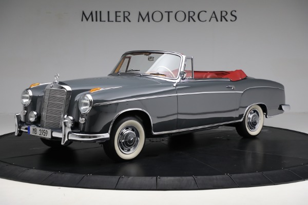 Used 1959 Mercedes-Benz 220 S Ponton Cabriolet for sale $189,900 at Rolls-Royce Motor Cars Greenwich in Greenwich CT 06830 26