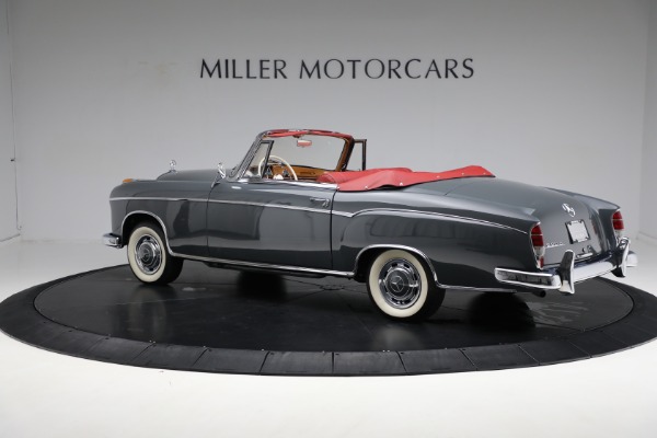 Used 1959 Mercedes Benz 220 S Ponton Cabriolet for sale $229,900 at Rolls-Royce Motor Cars Greenwich in Greenwich CT 06830 4
