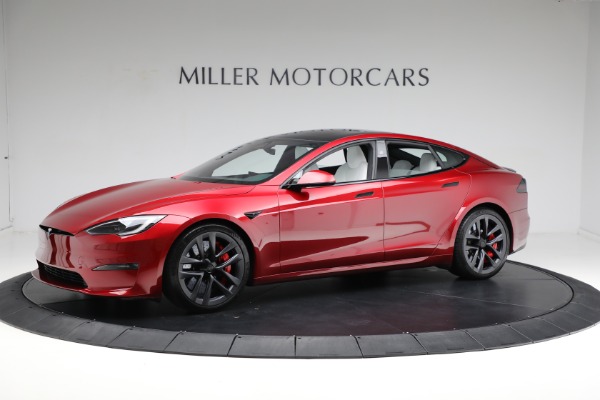 Used 2023 Tesla Model S Plaid for sale Sold at Rolls-Royce Motor Cars Greenwich in Greenwich CT 06830 2
