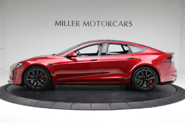 Used 2023 Tesla Model S Plaid for sale Sold at Rolls-Royce Motor Cars Greenwich in Greenwich CT 06830 3