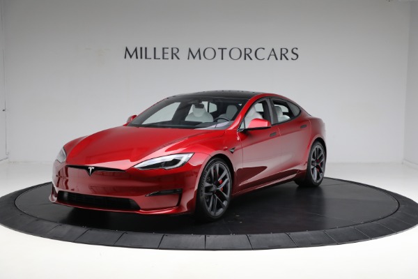Used 2023 Tesla Model S Plaid for sale Sold at Rolls-Royce Motor Cars Greenwich in Greenwich CT 06830 1