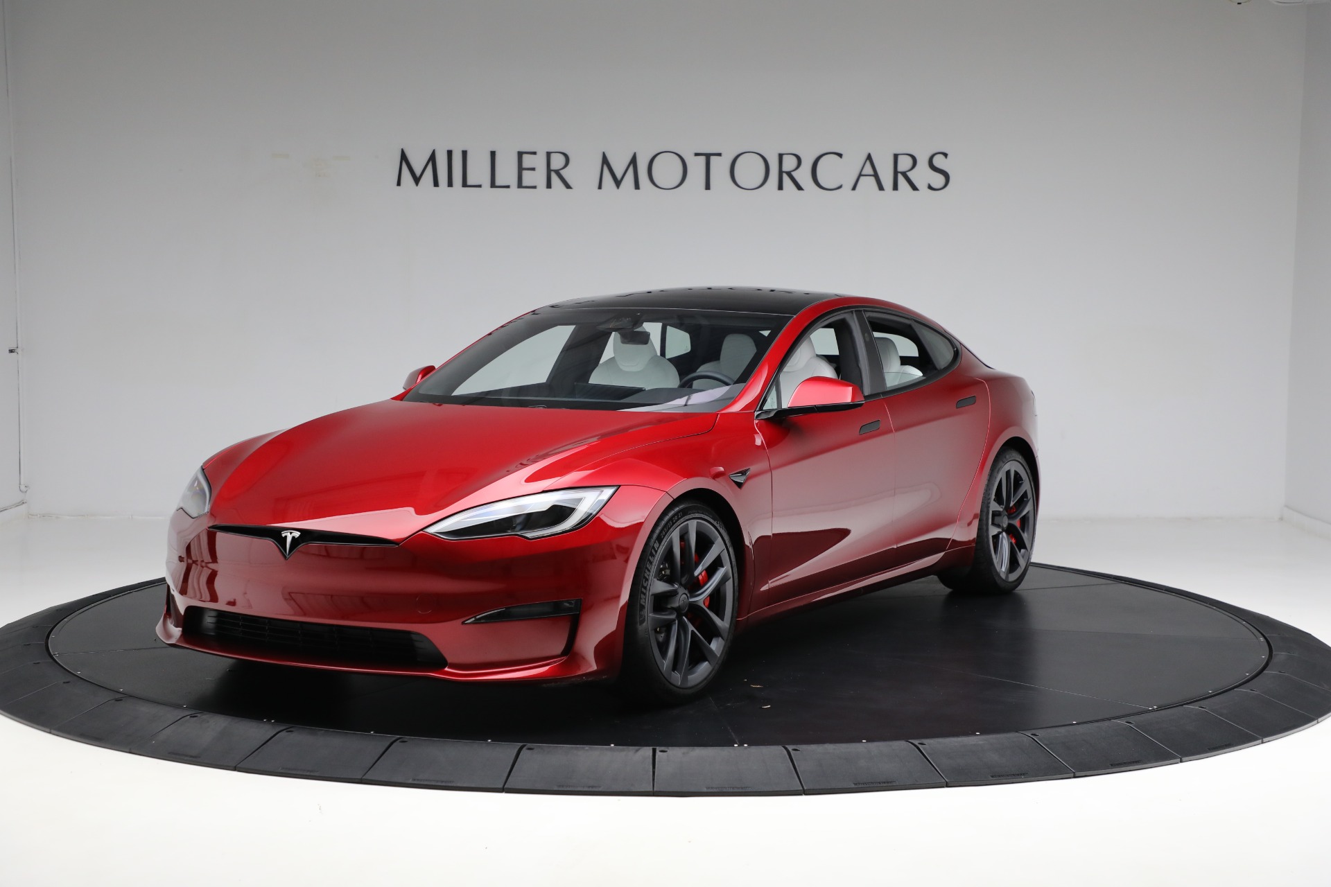 Used 2023 Tesla Model S Plaid for sale Sold at Rolls-Royce Motor Cars Greenwich in Greenwich CT 06830 1