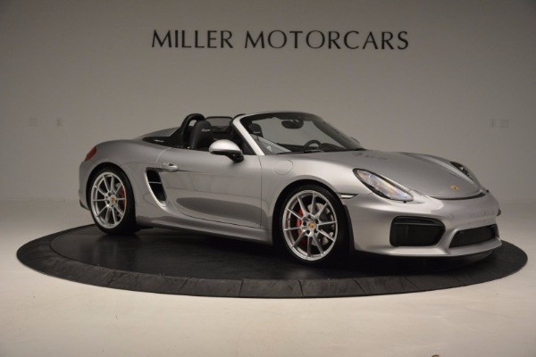 Used 2016 Porsche Boxster Spyder for sale Sold at Rolls-Royce Motor Cars Greenwich in Greenwich CT 06830 10