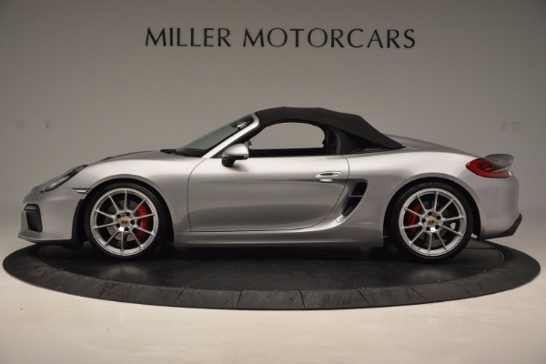 Used 2016 Porsche Boxster Spyder for sale Sold at Rolls-Royce Motor Cars Greenwich in Greenwich CT 06830 14