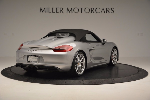 Used 2016 Porsche Boxster Spyder for sale Sold at Rolls-Royce Motor Cars Greenwich in Greenwich CT 06830 17