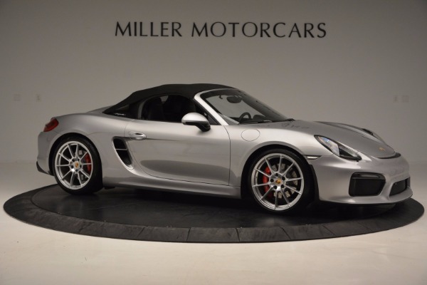 Used 2016 Porsche Boxster Spyder for sale Sold at Rolls-Royce Motor Cars Greenwich in Greenwich CT 06830 19