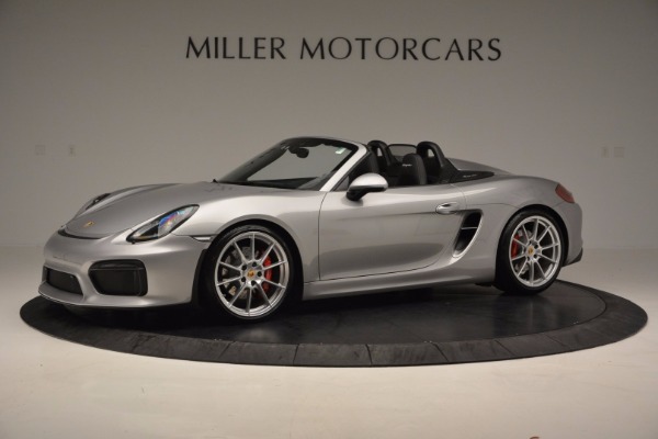 Used 2016 Porsche Boxster Spyder for sale Sold at Rolls-Royce Motor Cars Greenwich in Greenwich CT 06830 2