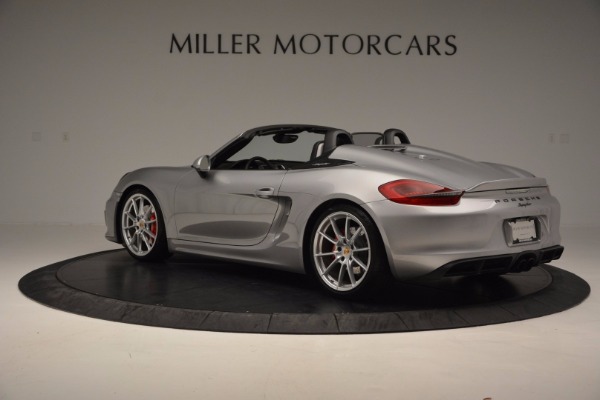 Used 2016 Porsche Boxster Spyder for sale Sold at Rolls-Royce Motor Cars Greenwich in Greenwich CT 06830 4