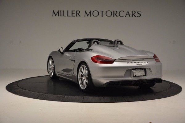 Used 2016 Porsche Boxster Spyder for sale Sold at Rolls-Royce Motor Cars Greenwich in Greenwich CT 06830 5