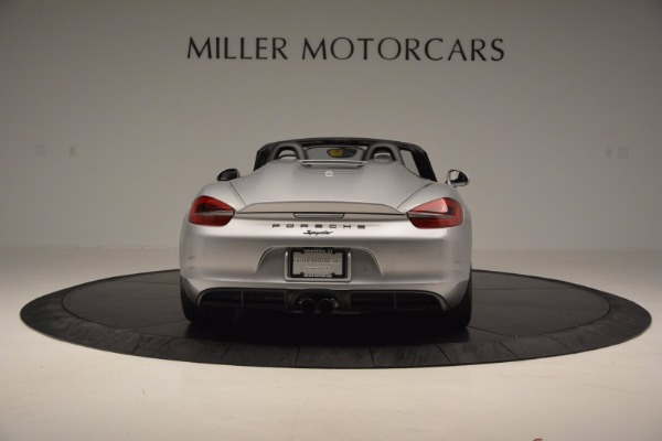 Used 2016 Porsche Boxster Spyder for sale Sold at Rolls-Royce Motor Cars Greenwich in Greenwich CT 06830 6
