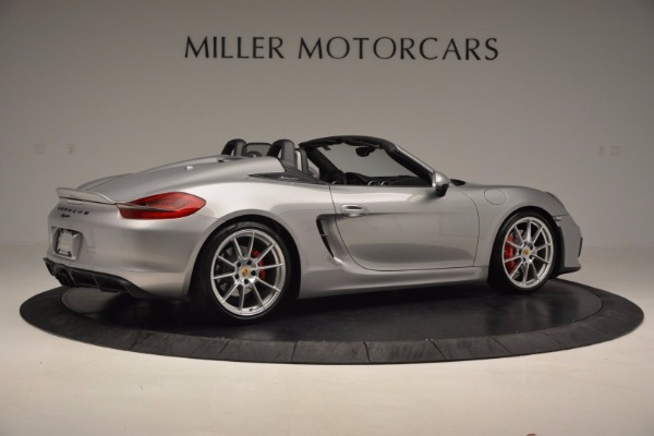 Used 2016 Porsche Boxster Spyder for sale Sold at Rolls-Royce Motor Cars Greenwich in Greenwich CT 06830 8