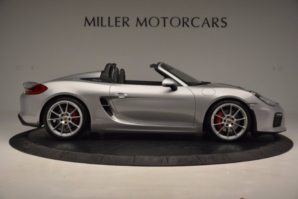 Used 2016 Porsche Boxster Spyder for sale Sold at Rolls-Royce Motor Cars Greenwich in Greenwich CT 06830 9