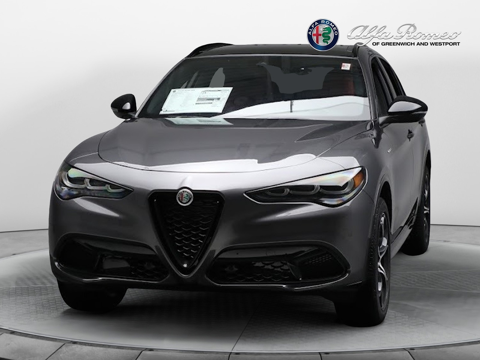 New 2024 Alfa Romeo Stelvio Veloce for sale $58,780 at Rolls-Royce Motor Cars Greenwich in Greenwich CT 06830 1