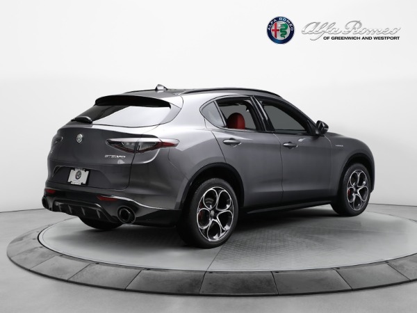 New 2024 Alfa Romeo Stelvio Veloce for sale $58,080 at Rolls-Royce Motor Cars Greenwich in Greenwich CT 06830 17