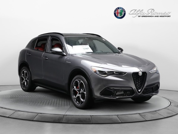 New 2024 Alfa Romeo Stelvio Veloce for sale $58,080 at Rolls-Royce Motor Cars Greenwich in Greenwich CT 06830 24