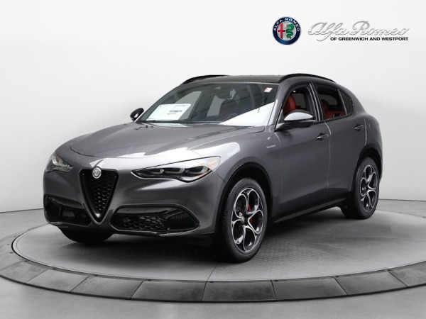 New 2024 Alfa Romeo Stelvio Veloce for sale $58,080 at Rolls-Royce Motor Cars Greenwich in Greenwich CT 06830 4