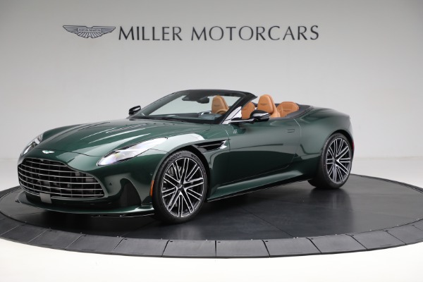 New 2024 Aston Martin DB12 Volante for sale $344,700 at Rolls-Royce Motor Cars Greenwich in Greenwich CT 06830 1