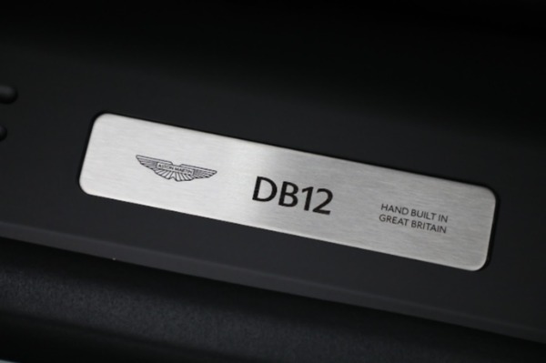 New 2024 Aston Martin DB12 V8 for sale Sold at Rolls-Royce Motor Cars Greenwich in Greenwich CT 06830 19