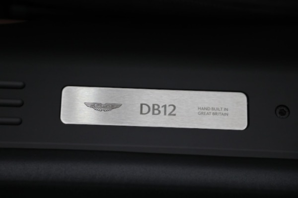 New 2024 Aston Martin DB12 Volante for sale $320,800 at Rolls-Royce Motor Cars Greenwich in Greenwich CT 06830 27