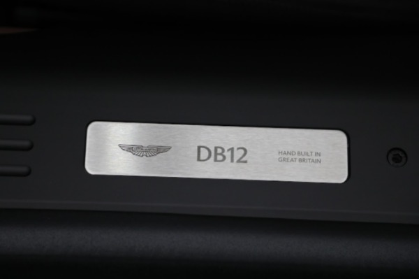 New 2024 Aston Martin DB12 Volante for sale Sold at Rolls-Royce Motor Cars Greenwich in Greenwich CT 06830 27