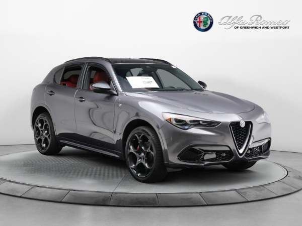 New 2024 Alfa Romeo Stelvio Ti for sale $55,240 at Rolls-Royce Motor Cars Greenwich in Greenwich CT 06830 23
