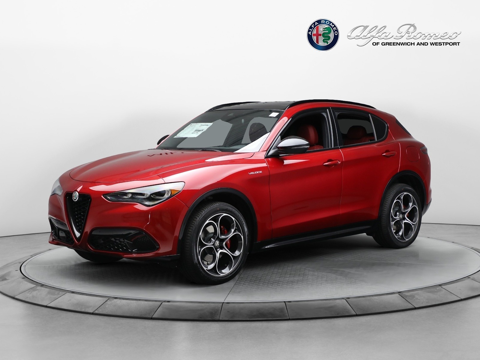 New 2024 Alfa Romeo Stelvio Veloce for sale Sold at Rolls-Royce Motor Cars Greenwich in Greenwich CT 06830 1
