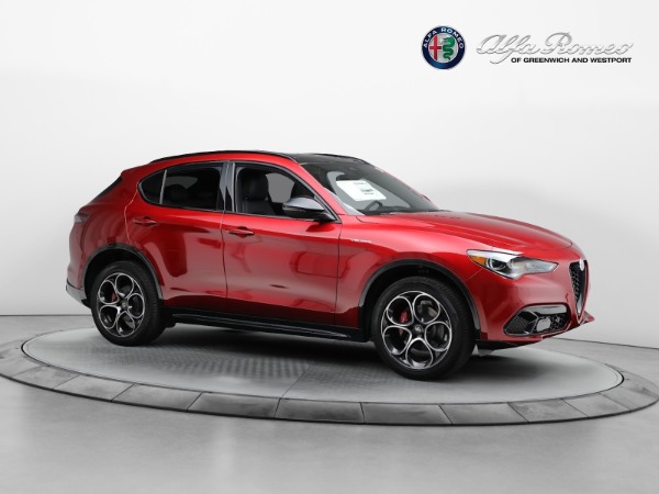 New 2024 Alfa Romeo Stelvio Veloce for sale $56,195 at Rolls-Royce Motor Cars Greenwich in Greenwich CT 06830 22