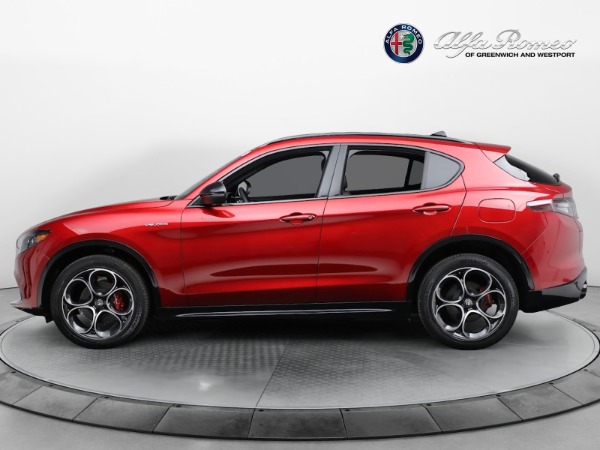 New 2024 Alfa Romeo Stelvio Veloce for sale $56,195 at Rolls-Royce Motor Cars Greenwich in Greenwich CT 06830 8