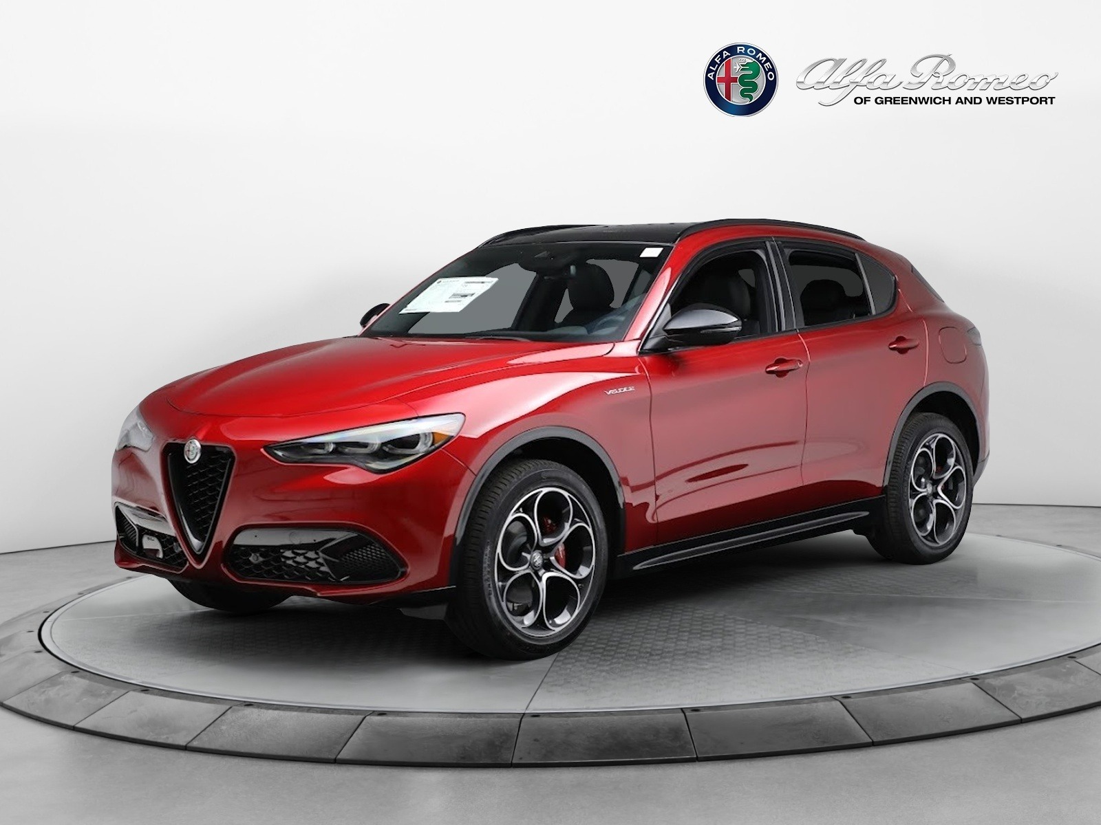 New 2024 Alfa Romeo Stelvio Veloce for sale $56,195 at Rolls-Royce Motor Cars Greenwich in Greenwich CT 06830 1